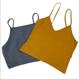 💕TOPSHOP Crop Top Set